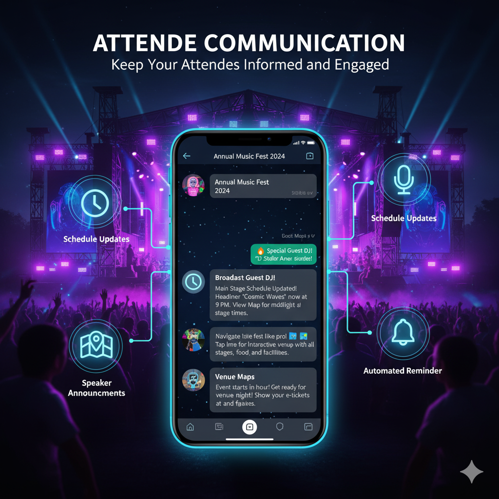 Keep Your Attendees Informed and Engaged